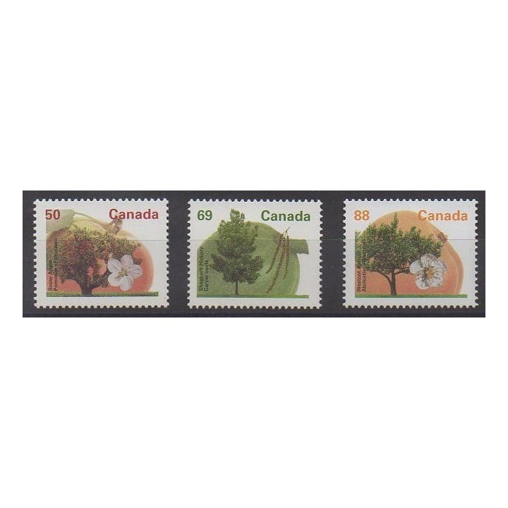 Buy this set of stamps of Canada of the year 1994 (Nb 1356/1358).