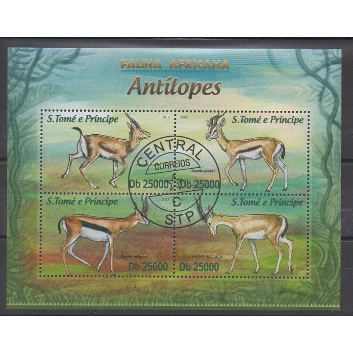 Acheter cette série de timbres de Saint-Thomas et Prince de l'année 2013 (No 4056/4059). - Oblitéré