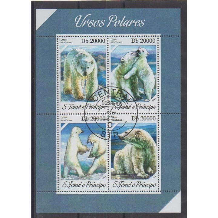 Acheter cette série de timbres de Saint-Thomas et Prince de l'année 2013 (No 4316/4319). - Oblitéré