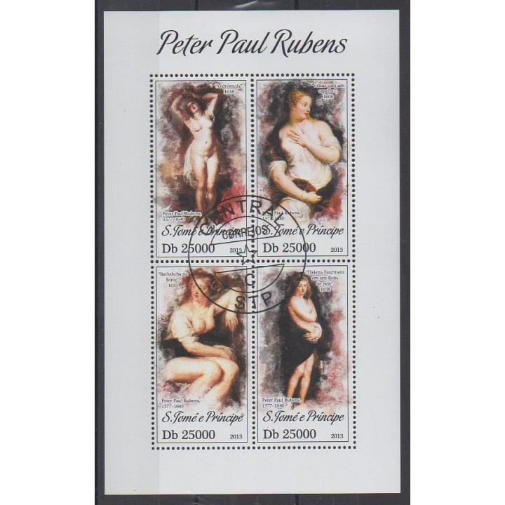 Buy this set of stamps of Saint Thomas and Prince of the year 2013 (Nb 4252/4255). - Used