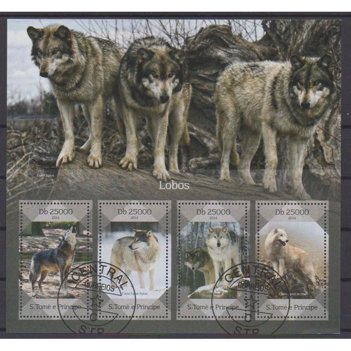 Acheter cette série de timbres de Saint-Thomas et Prince de l'année 2014 (No 4594/4597). - Oblitéré
