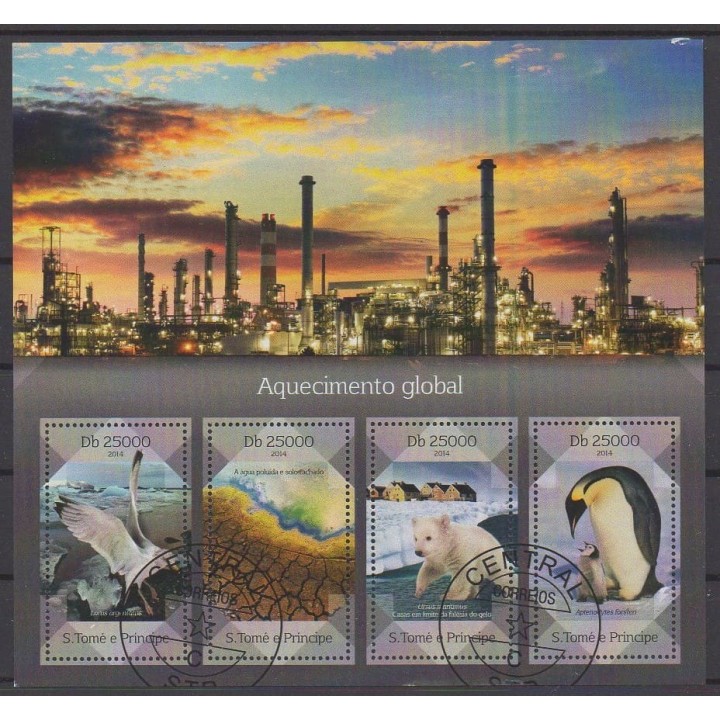 Buy this set of stamps of Saint Thomas and Prince of the year 2014 (Nb 4534/4537). - Used