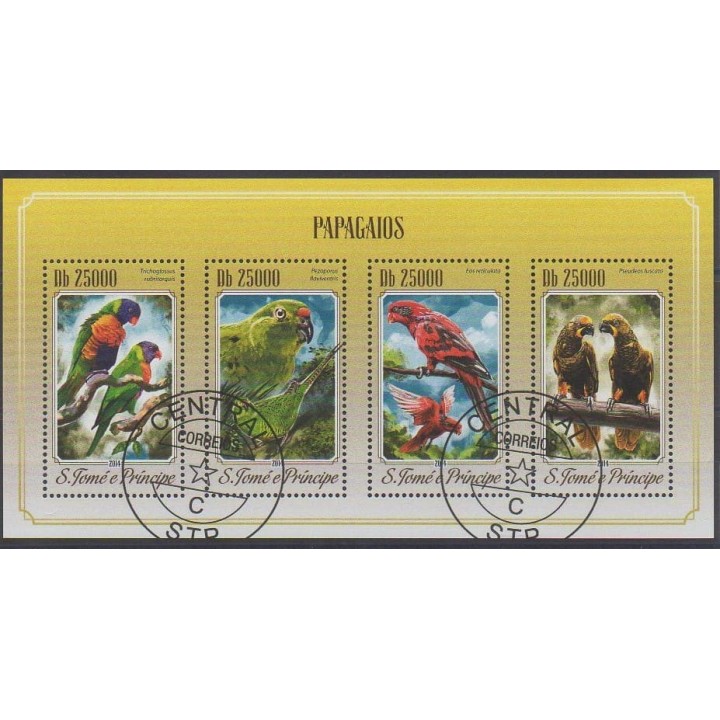 Buy this set of stamps of Saint Thomas and Prince of the year 2014 (Nb 4674/4677). - Used