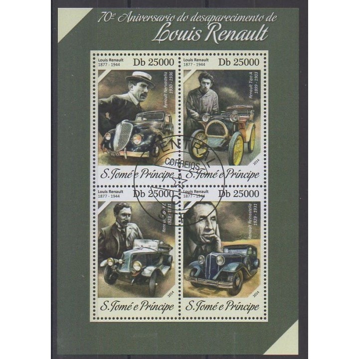 Acheter cette série de timbres de Saint-Thomas et Prince de l'année 2014 (No 4382/4385). - Oblitéré