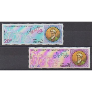 Acheter cette série de timbres duPakistan de l'année 1975 (No 387/388).