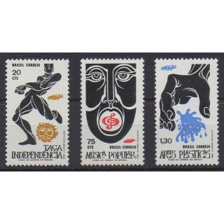 Buy this set of stamps of Brazil of the year 1972 (Nb 1001/1003).