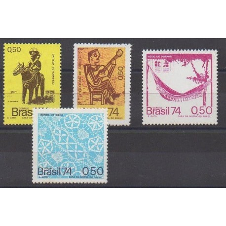 Brésil - 1974 - No 1118/1121 - Art