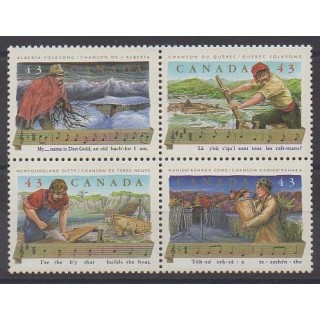 Buy this set of stamps of Canada of the year 1993 (Nb 1334/1337).