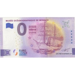 Billet souvenir - MC - Musée Océanographique de Monaco - Navire Seconde Princesse Alice - 2024-2