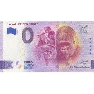 Euro banknote memory - 2024 - La Vallée des Singes - (Vienne)