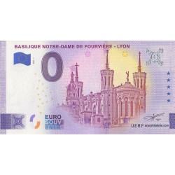 Billet souvenir - 69 - Basilique Notre-Dame de Fourvière - Lyon - 2024-1