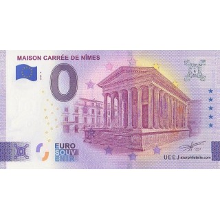 Euro banknote memory - 2024 - Maison carrée de Nîmes - (Gard)
