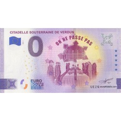 Euro banknote memory - 55 - Citadelle souterraine de Verdun - 2024-1