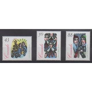 Acheter cette série de timbres du Canada de l'année 1994 (No 1394/1396).
