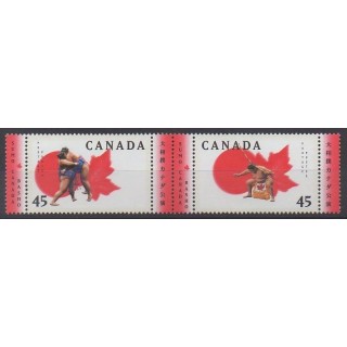 Buy this set of stamps of Canada of the year 1998 (Nb 1569/1570).