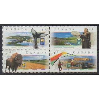 Buy this set of stamps of Canada of the year 1999 (Nb 1643/1646).