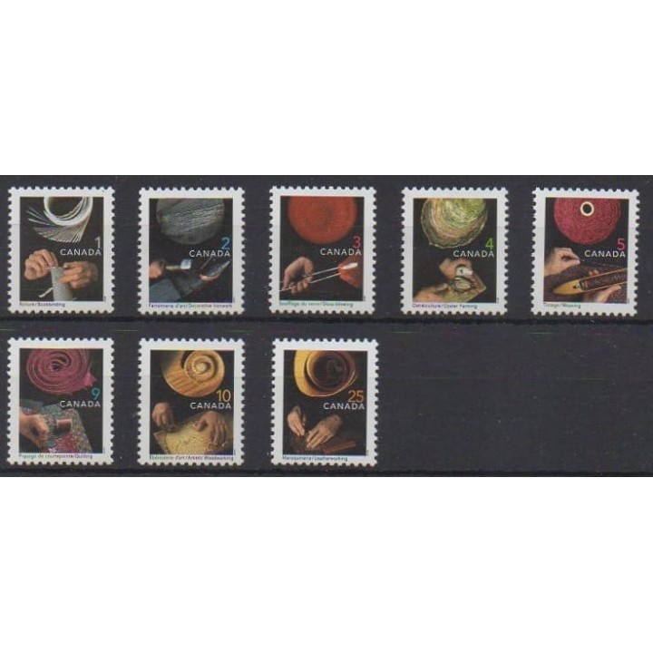 Acheter cette série de timbres du Canada de l'année 1999 (No 1650/1657).