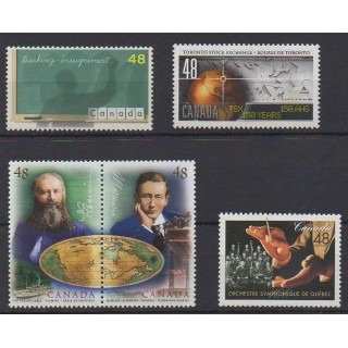 Buy this set of stamps of Canada of the year 2002 (Nb 1965/1969).