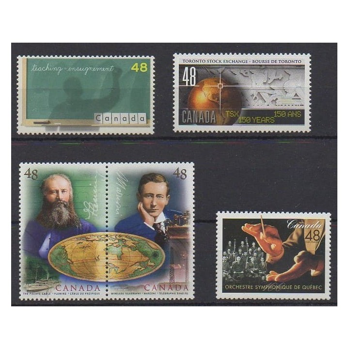 Buy this set of stamps of Canada of the year 2002 (Nb 1965/1969).