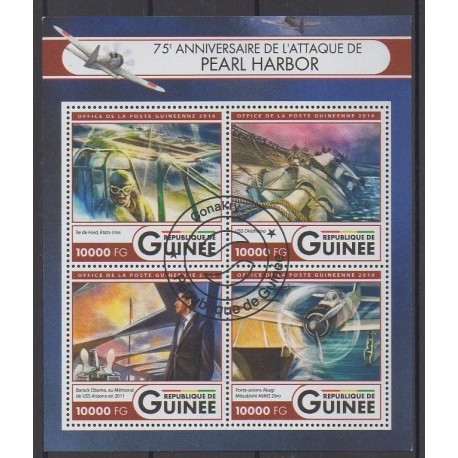 Guinea - 2016 - Nb 8453/8456 - Second World War - Used