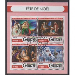 Guinée - 2016 - No 8409/8412 - Noël - Oblitérés