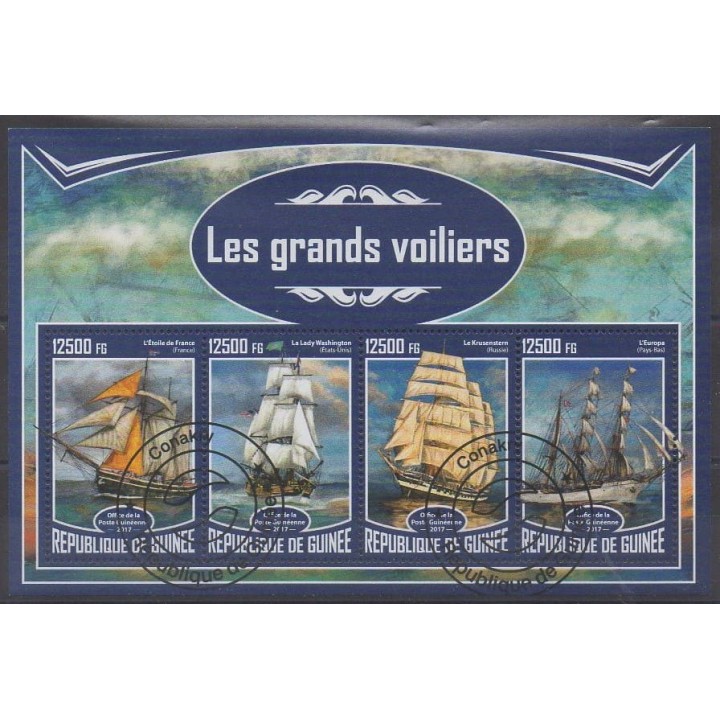 Buy this set of stamps of Guinea of the year 2017 (Nb 8801/8804). - Used