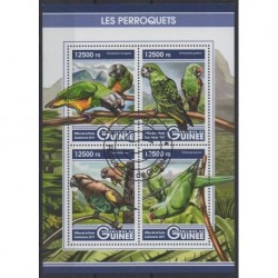 Guinée - 2017 - No 8789/8792 - Oiseaux - Oblitérés