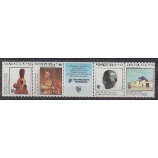 Acheter cette série de timbres du Venezuela de l'année 1990 (No 1517/1520).