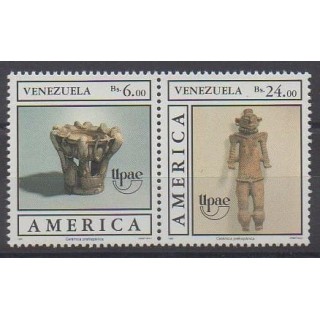 Buy this set of stamps of Venezuela of the year 1989 (Nb 1459/1460).