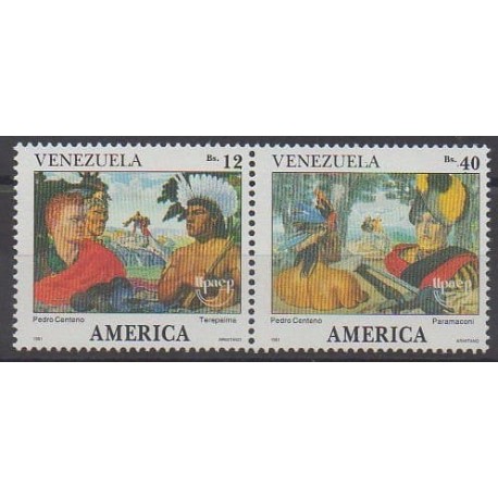 Venezuela - 1991 - No 1540/1541 - Peinture