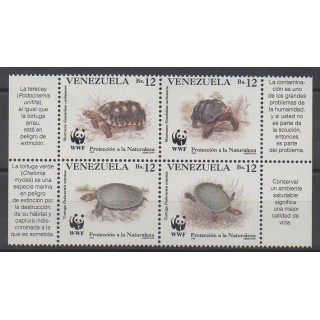 Acheter cette série de timbres du Venezuela de l'année 1992 (No 1584/1587).