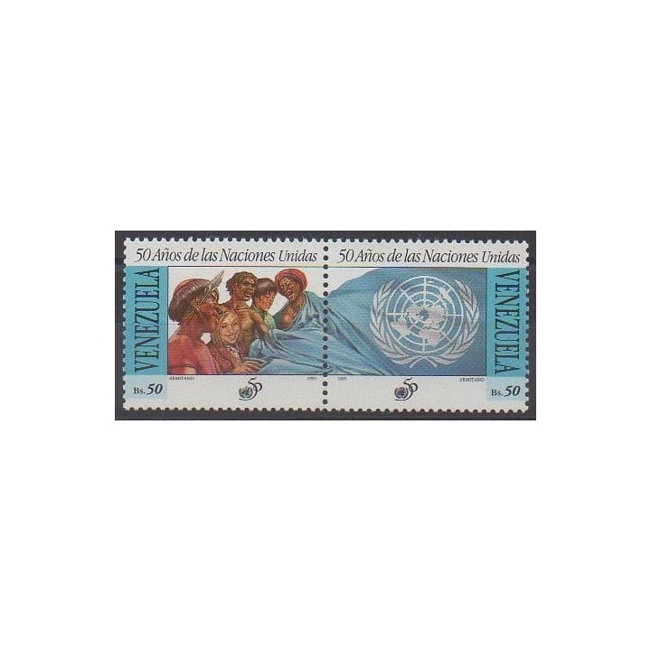 Acheter cette série de timbres du Venezuela de l'année 1995 (No 1752/1753).