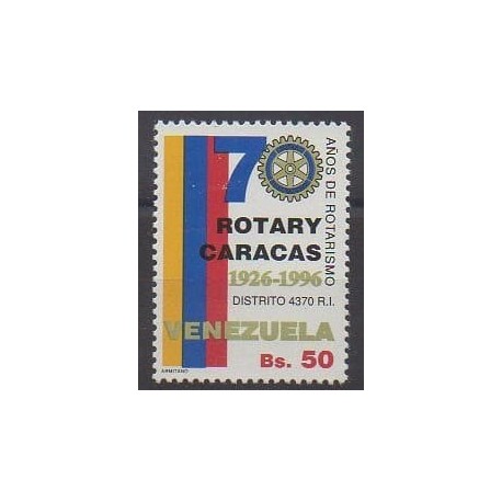 Venezuela - 1996 - Nb 1857 - Rotary or Lions club