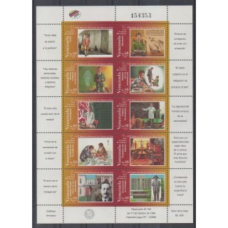 Acheter cette série de timbres du Venezuela de l'année 1996 (No 1857W/1857AF).