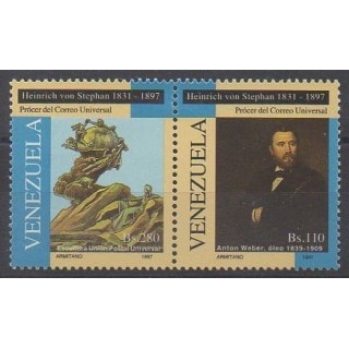 Buy this set of stamps of Venezuela of the year 1997 (Nb 1950/1951).