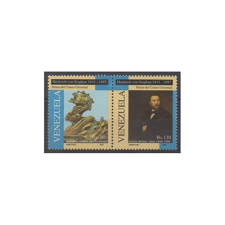 Buy this set of stamps of Venezuela of the year 1997 (Nb 1950/1951).