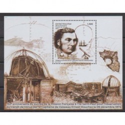 French Southern and Antarctic Lands - Blocks and sheets - 2024 - Nb F1097 - Astronomy