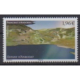 Buy this stamp of French Andorra of the year 2024 (Estany d'Anrodat).