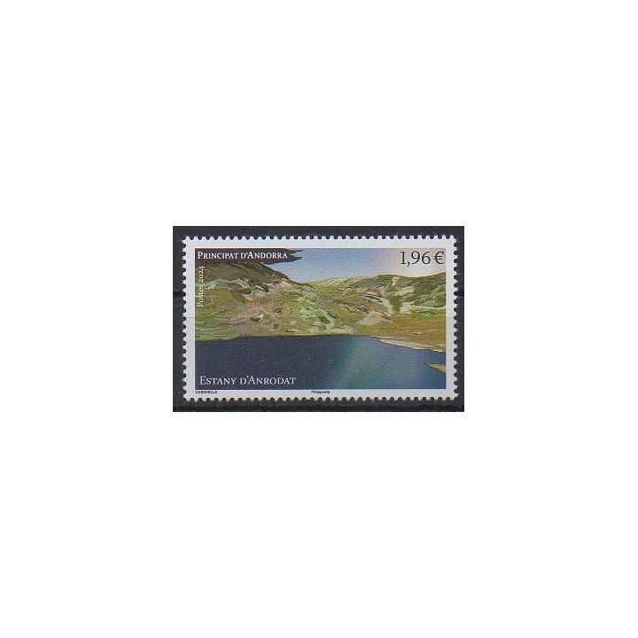 Buy this stamp of French Andorra of the year 2024 (Estany d'Anrodat).