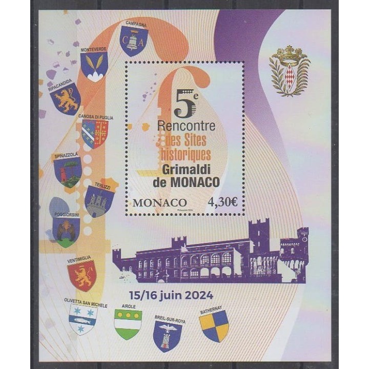 Acheter ce timbre de Monaco de l'année 2024 (No 3448).