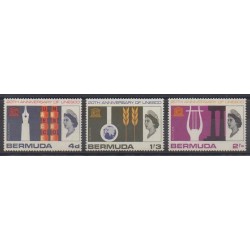 Bermudes - 1966 - No 195/197 - Nations unies