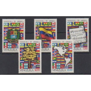 Buy this set of stamps of Venezuela of the year 1972 (Nb 841/845).