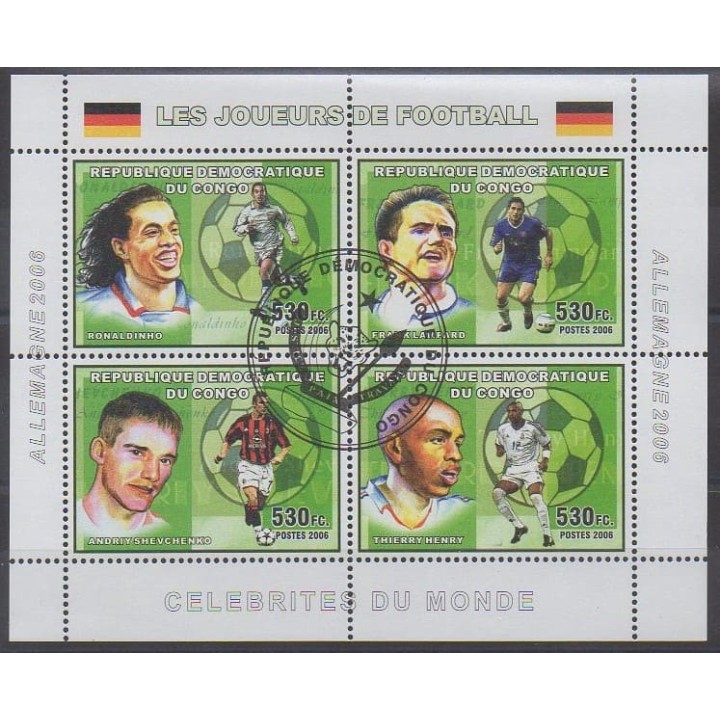 Buy this set of stamps of the Democratic Republic of Congo ( of the year 2006 (Nb 1675/1678). - Used