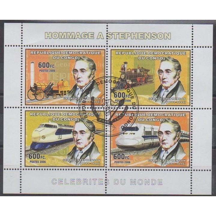Buy this set of stamps of the Democratic Republic of Congo ( of the year 2006 (Nb 1717/1720). - Used