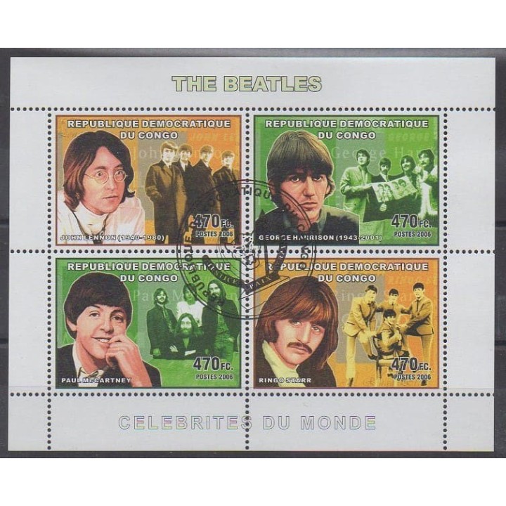 Buy this set of stamps of the Democratic Republic of Congo ( of the year 2006 (Nb 1781/1784). - Used