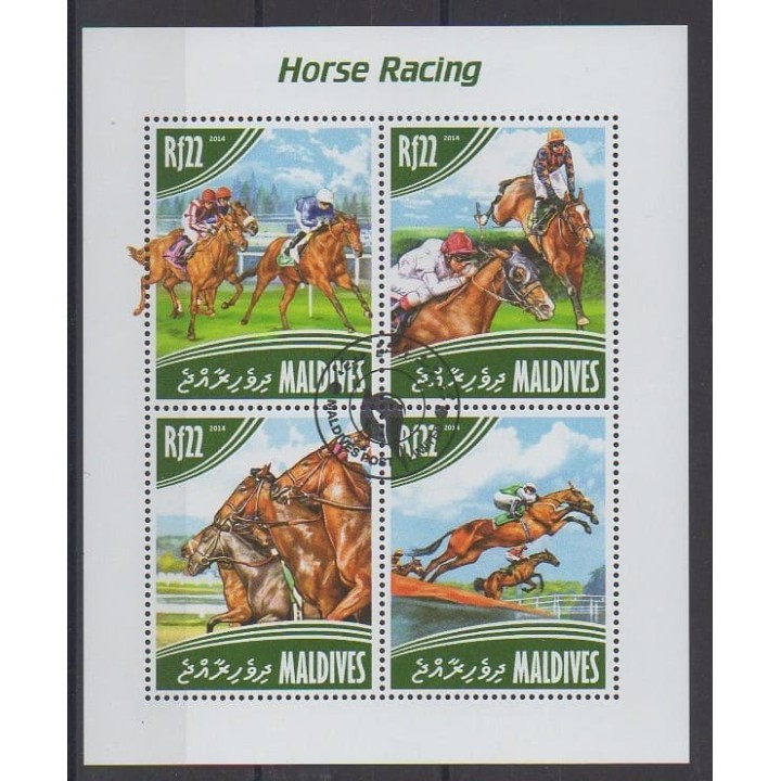 Buy this set of stamps of Maldives of the year 2014 (Nb 4373/4376). - Used
