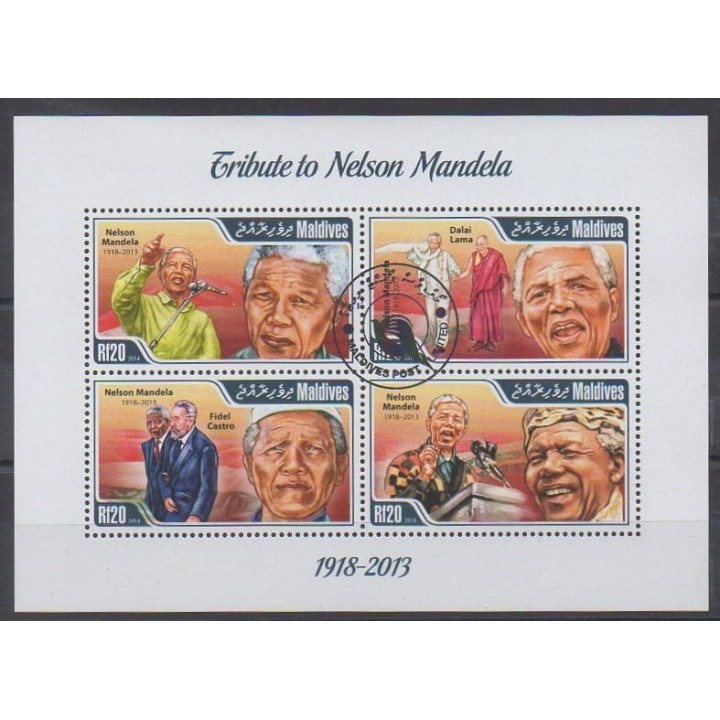 Buy this set of stamps of Maldives of the year 2014 (Nb 4233/4236). - Used