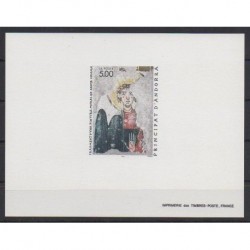 Andorre - 1990 - No 396 - Epreuve de luxe - Peinture