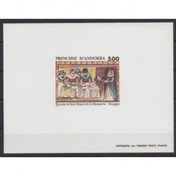 Andorre - 1989 - No 384 - Epreuve de luxe - Peinture