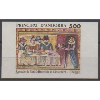 Acheter ce timbre d'Andorre français de l'année 1989 (No 384a).